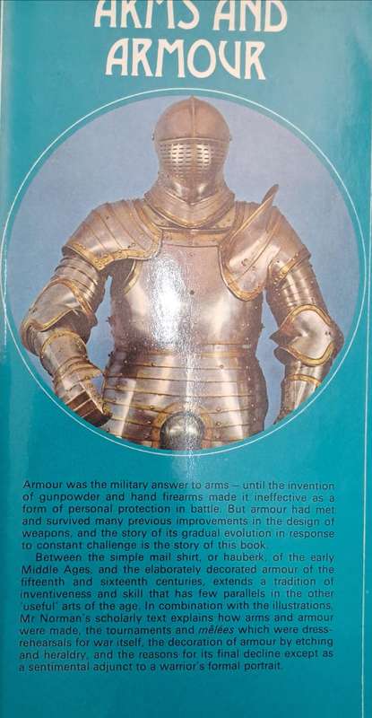 Arms and Armour - Vesey Norman (hard cover with dj)