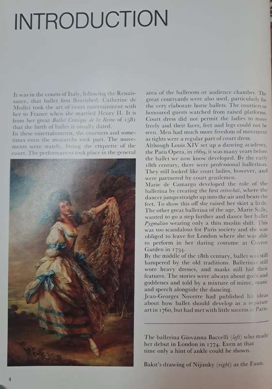Ballet in color - Craig Dodd (hard cover with no dj)