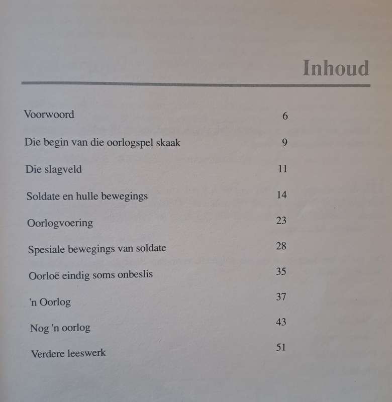 Klein Skaak Martin Serfontein & Dries van Zyl (paperback)