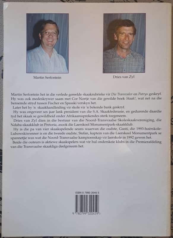Klein Skaak Martin Serfontein & Dries van Zyl (paperback)