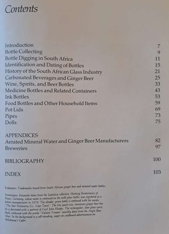 Bottles & Bygones - Ethleen Lastovica & Albert Lastovica (hard cover with dj)