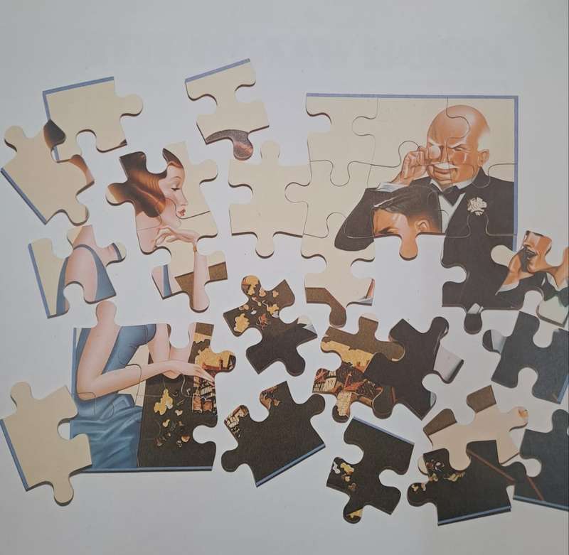 The jigsaw book - Linda Hannas (paperback)