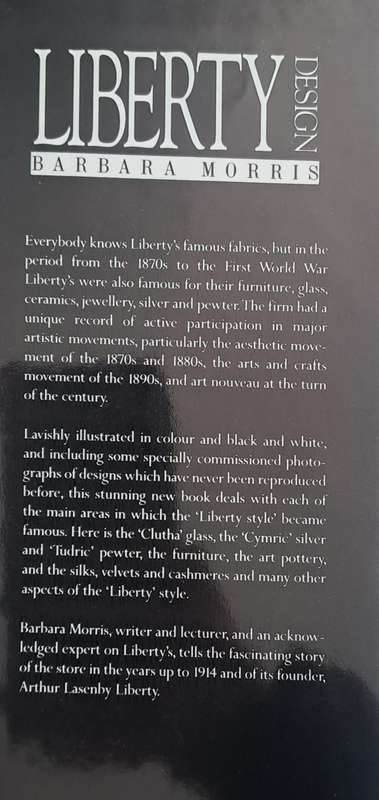 Liberty design - Barbara Morris (hard cover with dj)