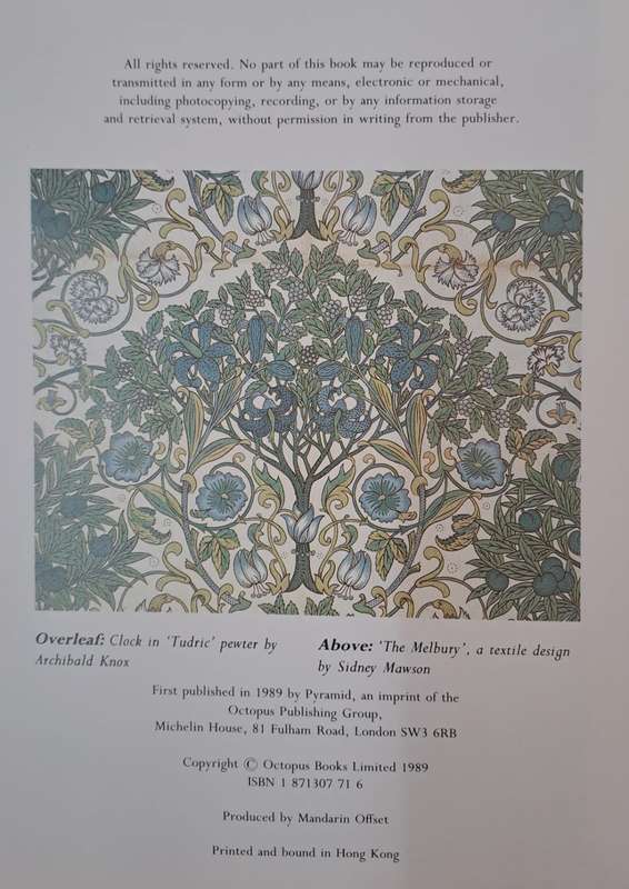 Liberty design - Barbara Morris (hard cover with dj)
