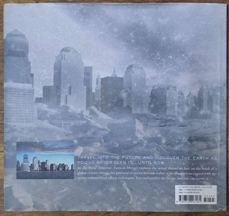 The world tomorrow - Yannick Monget (hard cover with dj)
