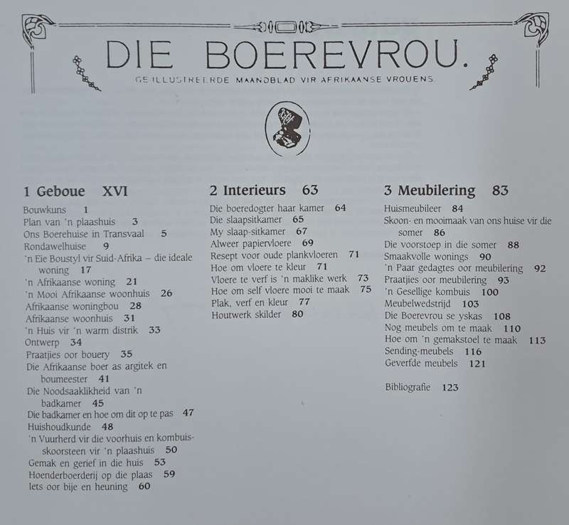 Die Afrikaanse woning - Roger C Fisher (hard cover with no dj)