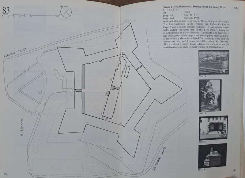 The buildings of central Cape Town - John Rennie (hard cover with dj)