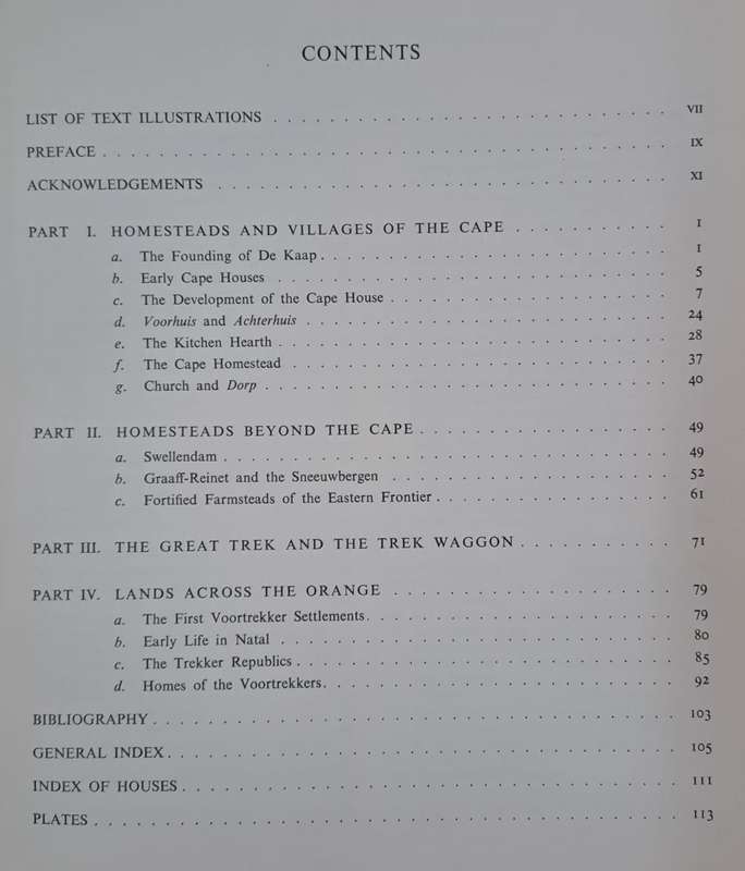 Homesteads and Villages of South Africa - James Walton (hard cover with no dj)