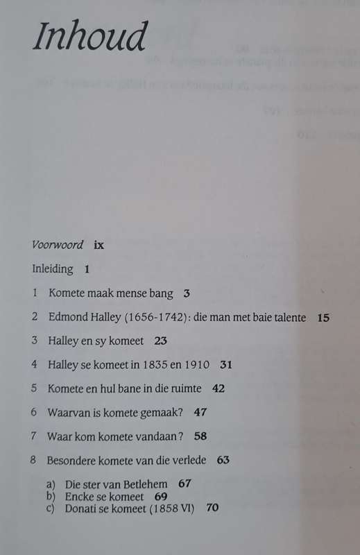Halley se Komeet - Gawie Cillie & Walter Wargau (hard cover with dj)