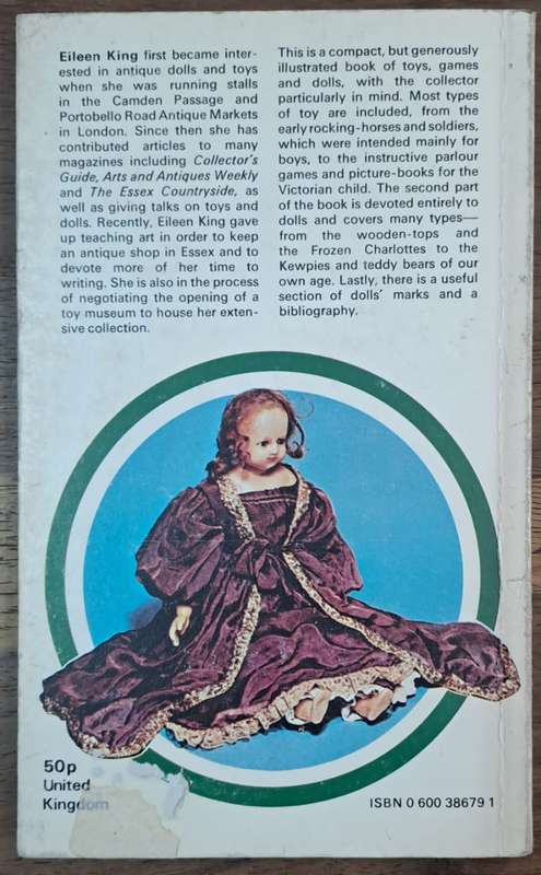 Toys and dolls for collectors - Eileen King (paperback)