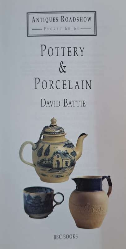 Pottery & Porcelain - David Battie (hard cover with no dj)