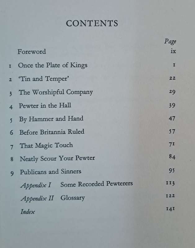 Pewter collecting for Amateurs - Kenneth Ullyett (hard cover with dj)