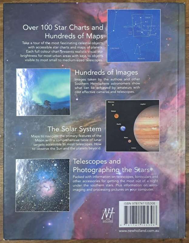 Atlas of the Southern night sky - Steve Massey & Steve Quirk (hard cover)
