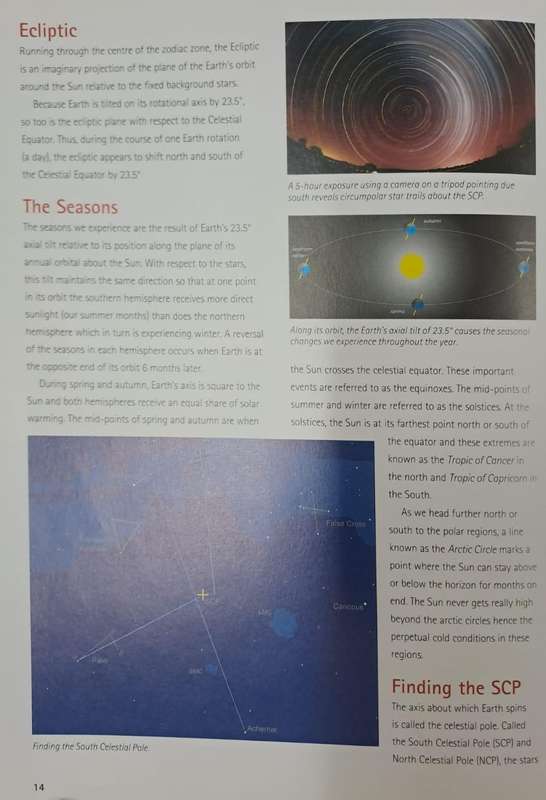 Atlas of the Southern night sky - Steve Massey & Steve Quirk (hard cover)