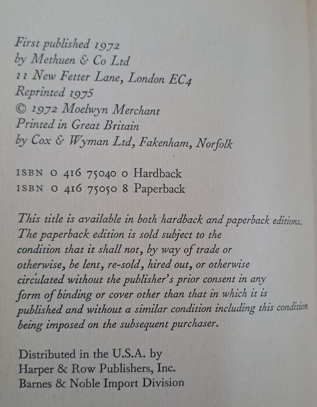 The critical idiom - Moelwyn Merchant (paperback)