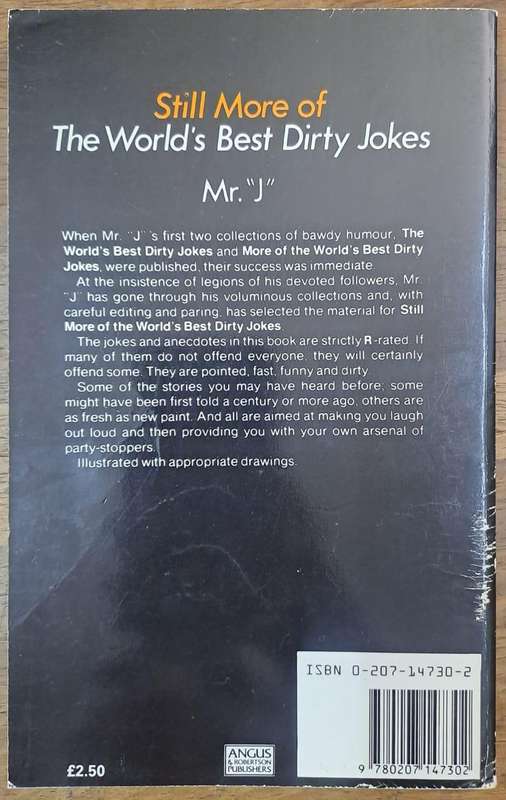 Still more of the world's best dirty jokes - Mr "J" (paperback)