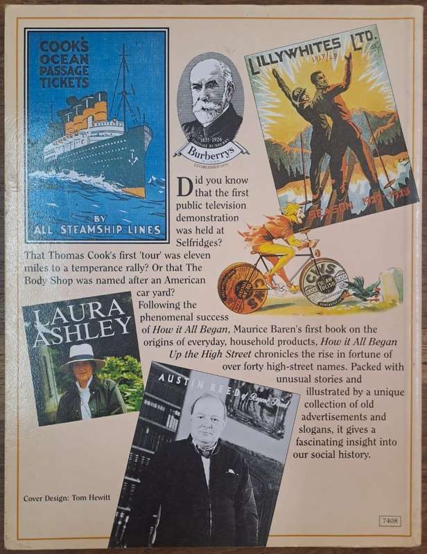 How it all began up the high street - Maurice Baren (paperback)