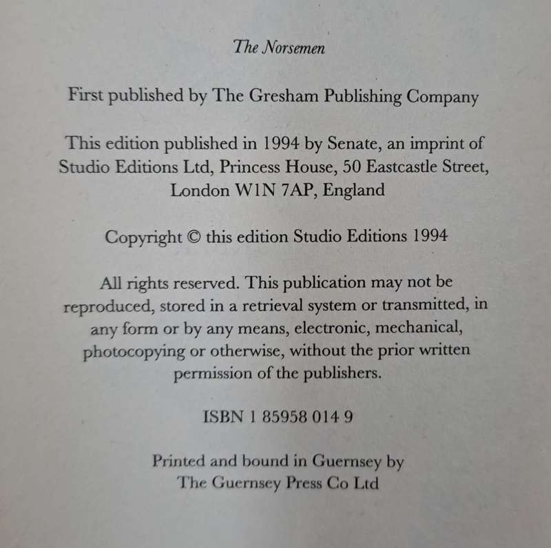 The Norsemen - H. A. Guerber (paperback)
