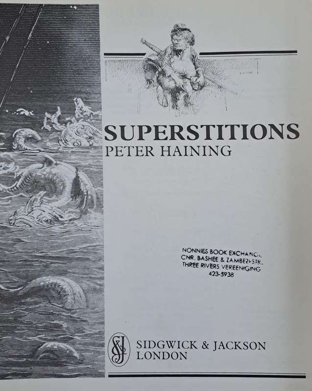 Superstitions - Peter Haining (paperback)