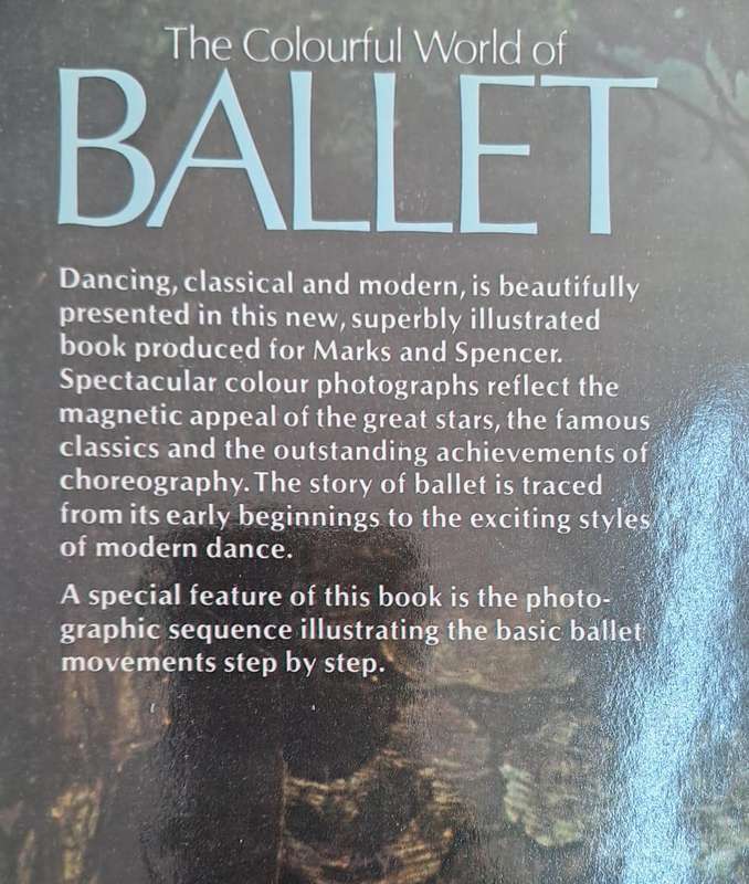 The colourfull world of Ballet - Maryon Lane (Hard cover with dj)