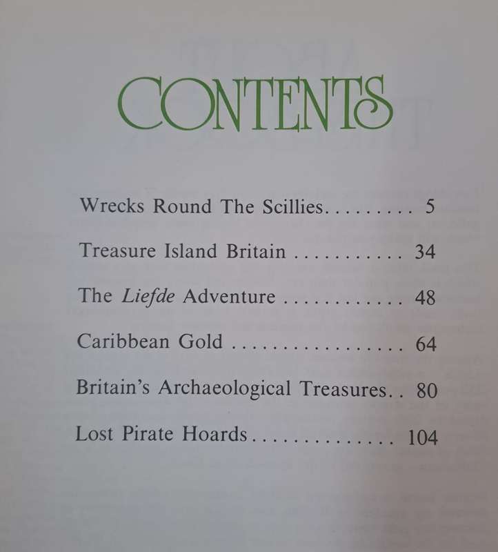 Buried & Sunken Treasure - Marshall Cavendish (hard cover with dj)