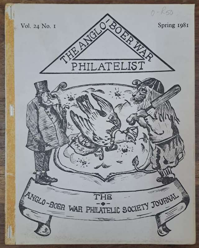 The Anglo-Boer war Philatelist 1981 - Johnson Philatelics (paperback)
