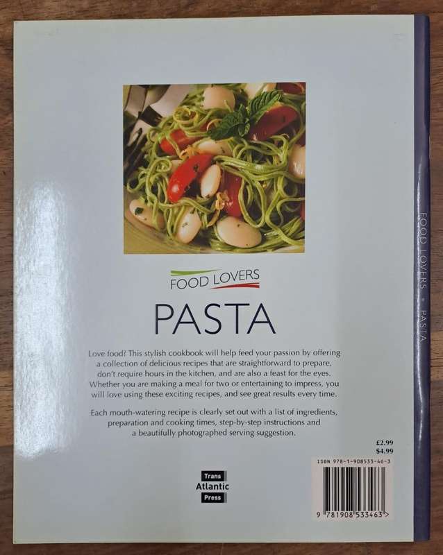 Food lovers Pasta - Marika Kucerova (Paperback)