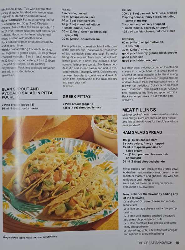 The lunch box cook book - Marty Klinzman (paperback)