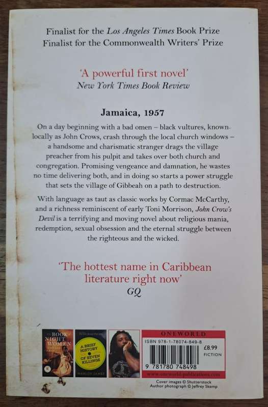 John Crow's Devin - Marlon James ( paperback)