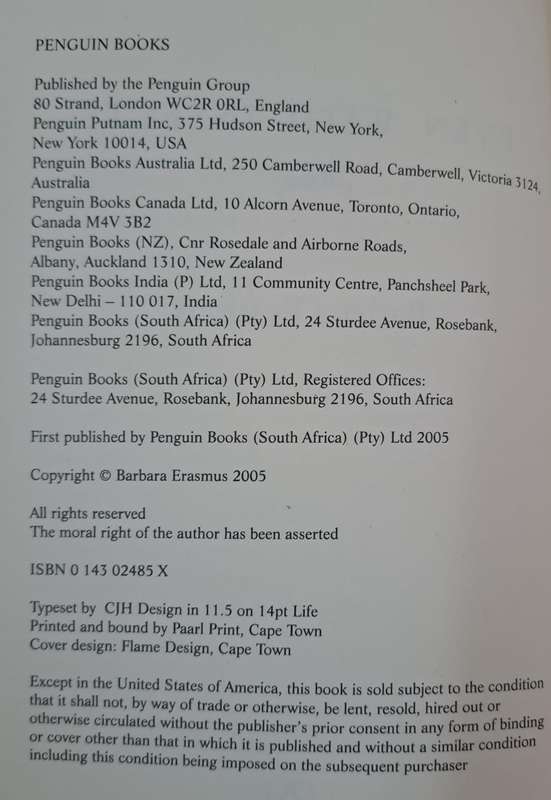Even with insects-a novel - Barbara Erasmus (paperback)