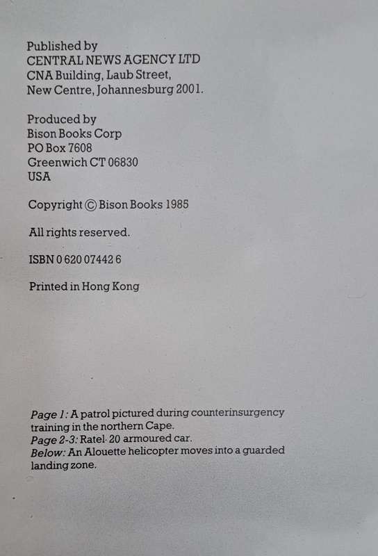 South African war machine - Helmoed-Romer Heitman (hard cover with dj)