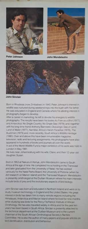 Everyone's guide to South African birds - John Sinclair and John Mendelsohn (Hard cover with dj)