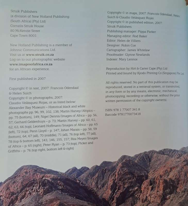 Richtersveld the land and its people -  Francois Odendaal (paperback)