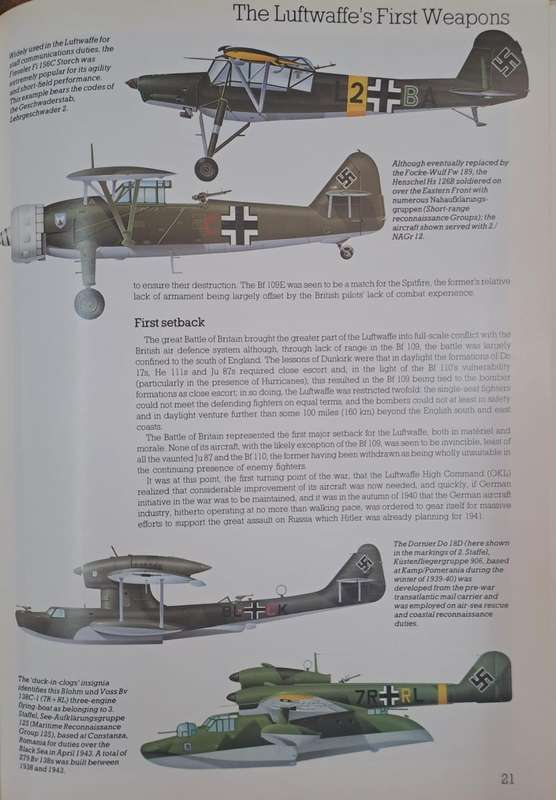 German warplanes of world War 2 - Francis K. Mason (Hard cover with dj)