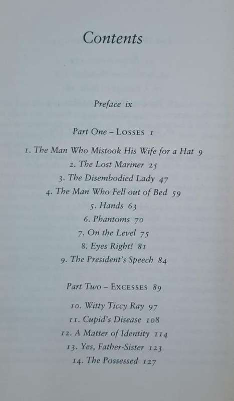 The man who mistook his wife for a hat - Oliver Sacks (paperback)