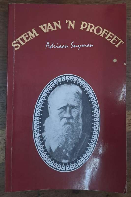 Stem van n profeet - Adriaan Snyman (paperback)
