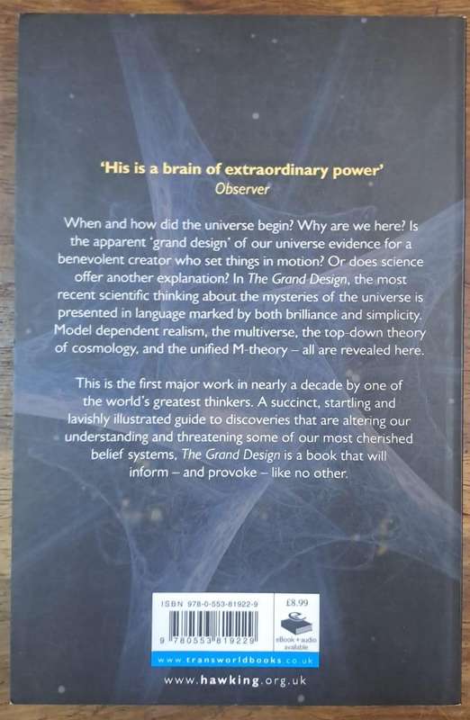 The grand design - Stephen Hawking (paperback)