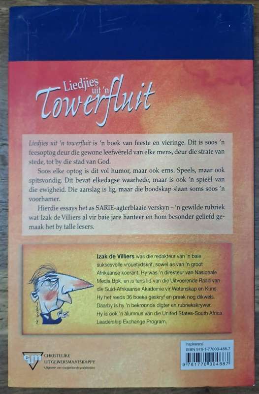 Liedjie uit n Towerfluit - Izak de Villiers (paperback)