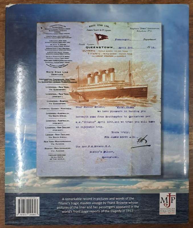 Father Browne's Titanic album - E. E. O'Donnell (Hard cover with dj)