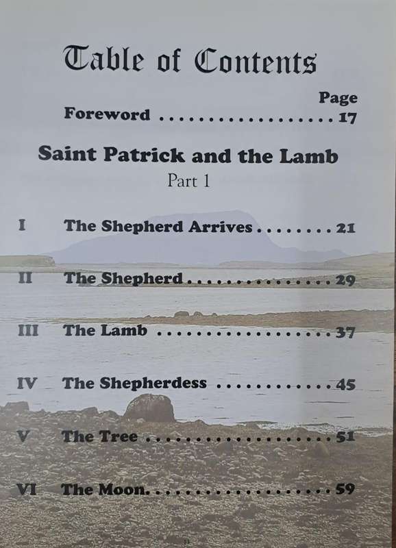 Saint Patrick and the lamb - Mary Ann Lackovich (Hard cover with no dj?