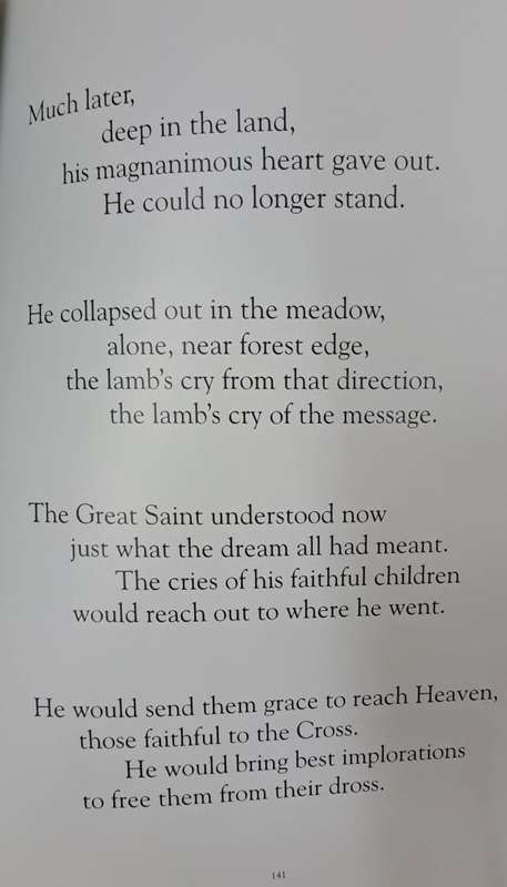 Saint Patrick and the lamb - Mary Ann Lackovich (Hard cover with no dj?