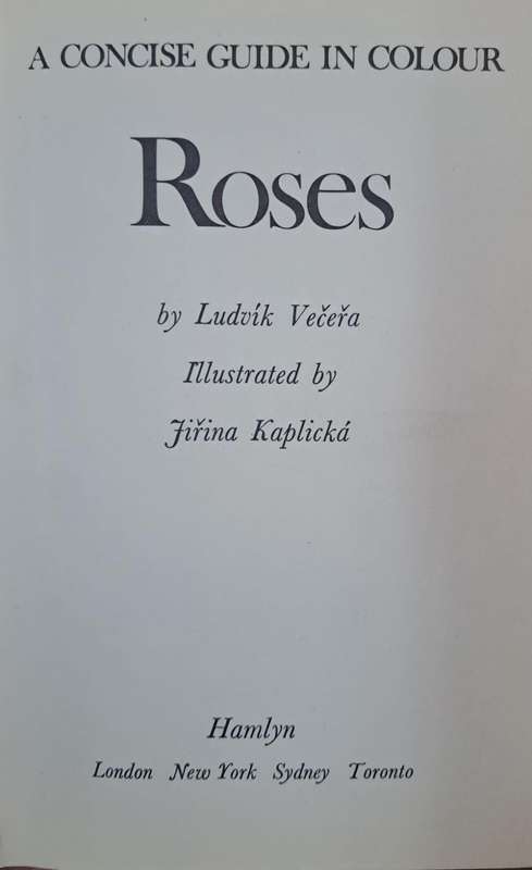 Roses - Luduik Večeřa (Hard cover)