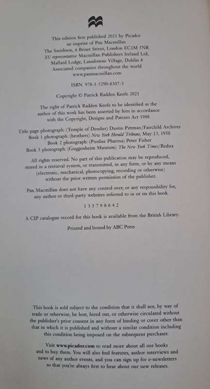 Empire of pain - Patrick Radden Keefe (paperback)