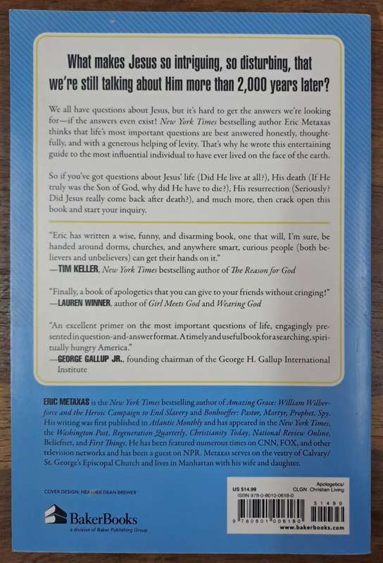 Everything you always wanted to know about God - Eric Metaxas (paperback)