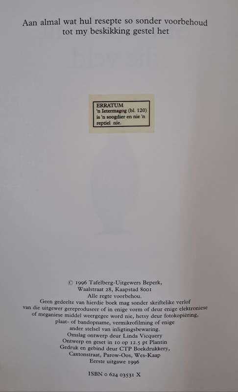 Smulvleis uit die veld - Betsie Rood (paperback)