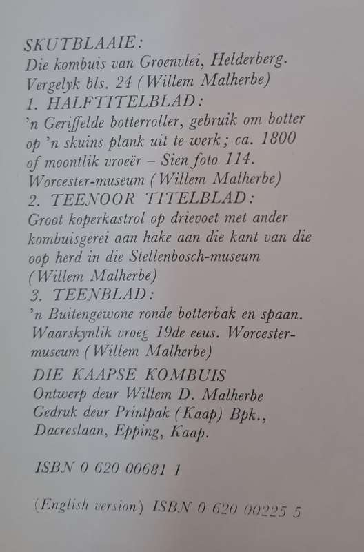 Die kaapse kombuis - Mark Alexander Cook (Hard cover with dj)