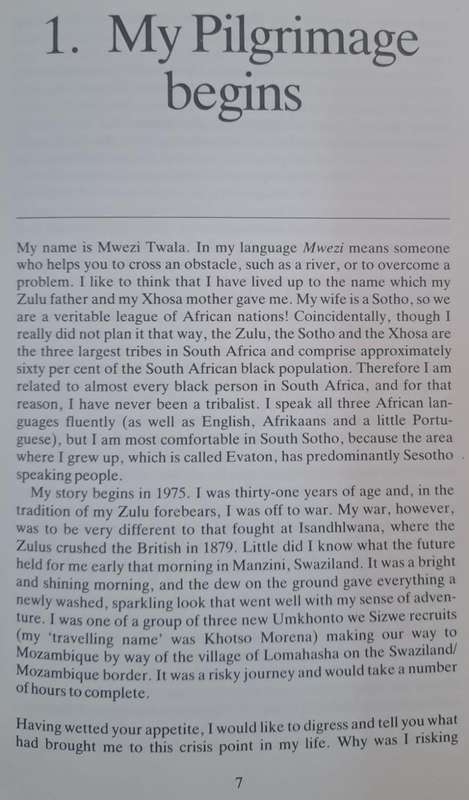 Mbokodo inside MK: Mwezi twala - A soldier's story - Mwezi Twala (Hard cover with dj)