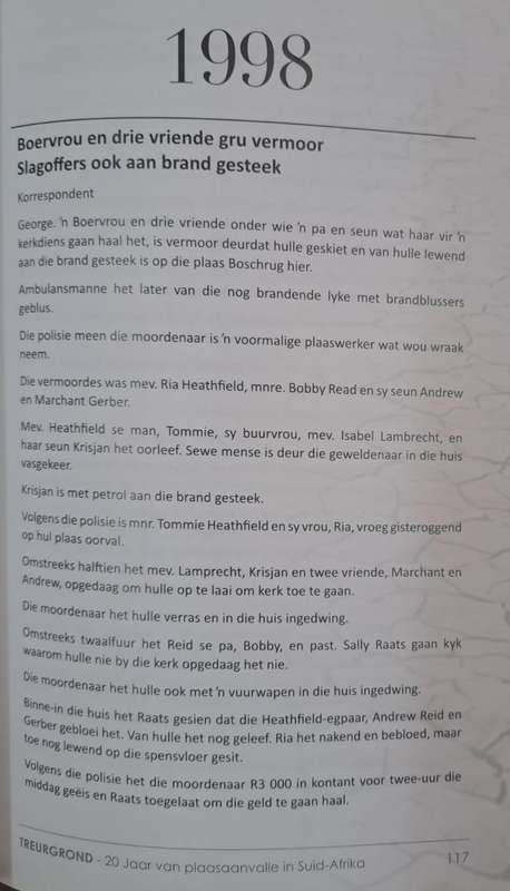 Treurgrond - Chris van Zyl (paperback)