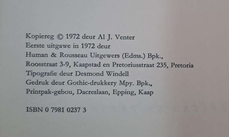 Portugal se oorlog - AL J. Venter (Hard cover)