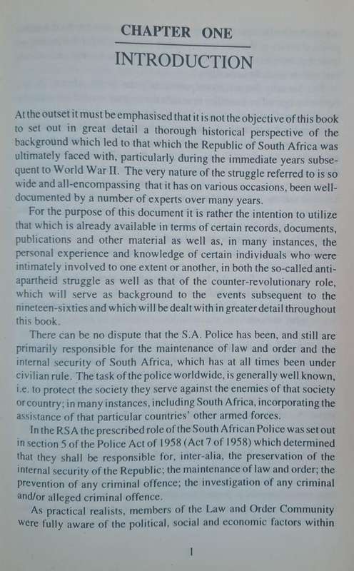 The other side of the story - Maj-Gen HD Stadler (paperback)